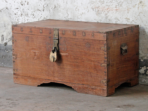 Large Storage Chest Brown