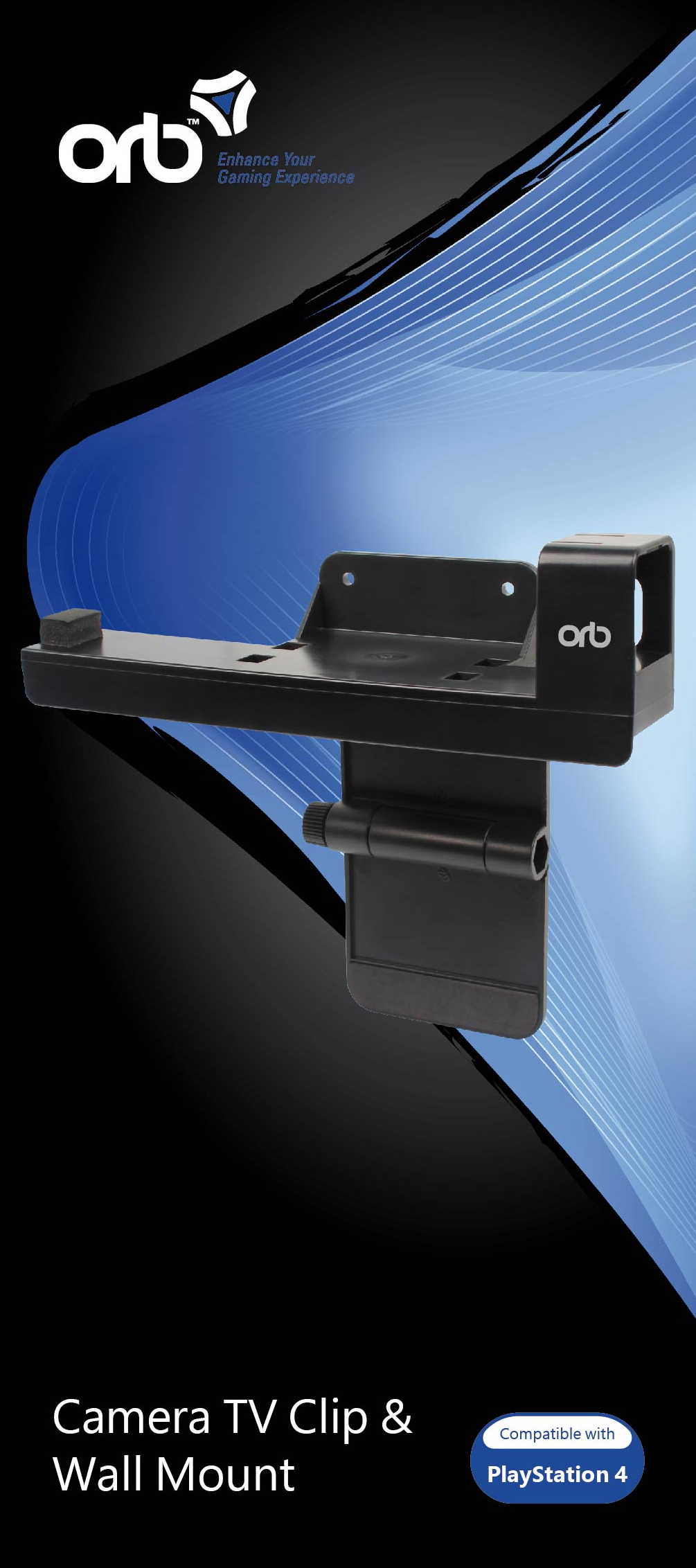Camera TV Clip and Wall Mount (2 in 1) (ORB)