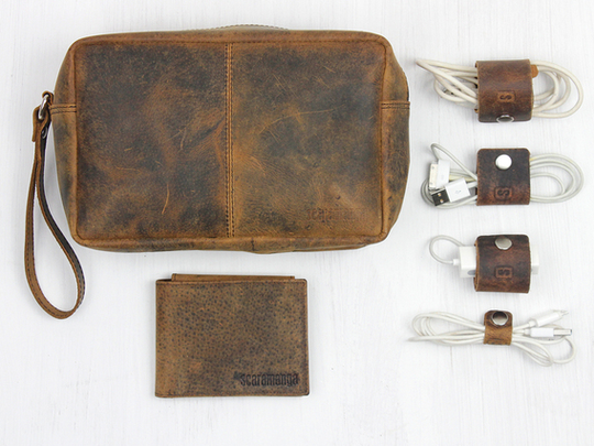 The Man Who Has Everything Gift Set Brown