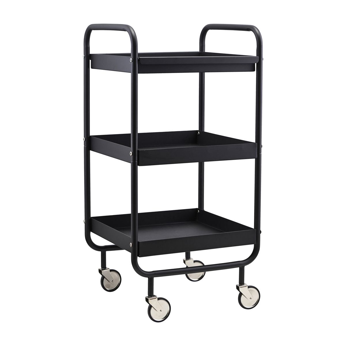 House Doctor - Roll Trolley - Black (PJ0120)