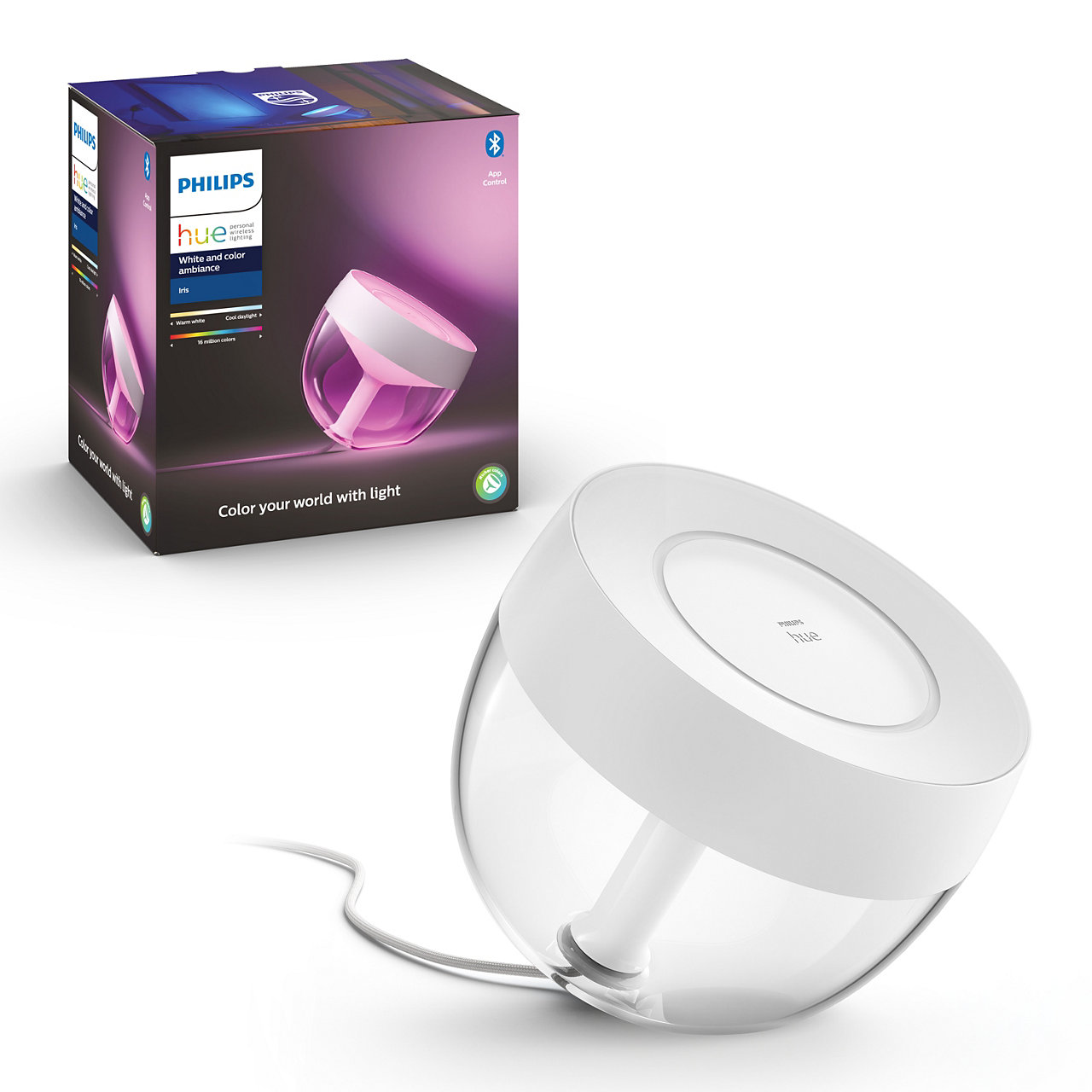 Philips Hue - Iris Table Lamp Gen4 - White & Color Ambiance - Bluetooth