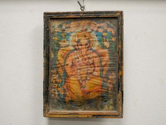Small Vintage Ganesha Print