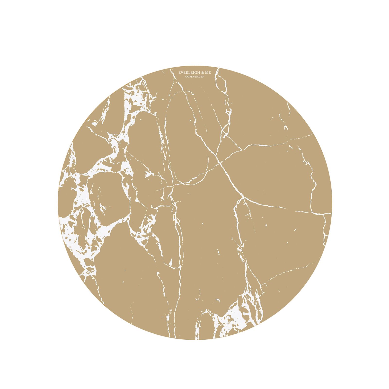 Everleigh & Me - Splat Mat, Brown marple (38BROWNMARBLE)