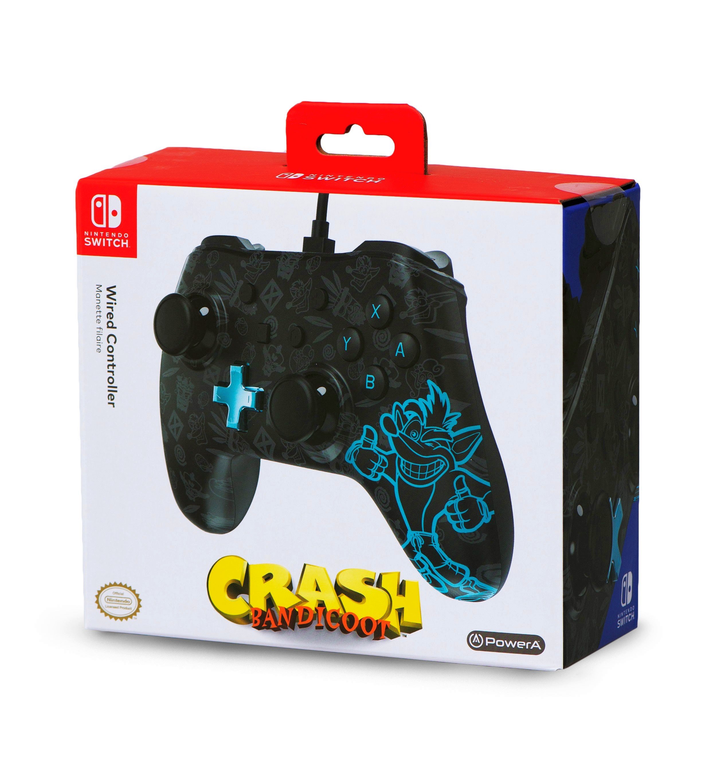 PowerA Wired Controller - Crash Bandicoot