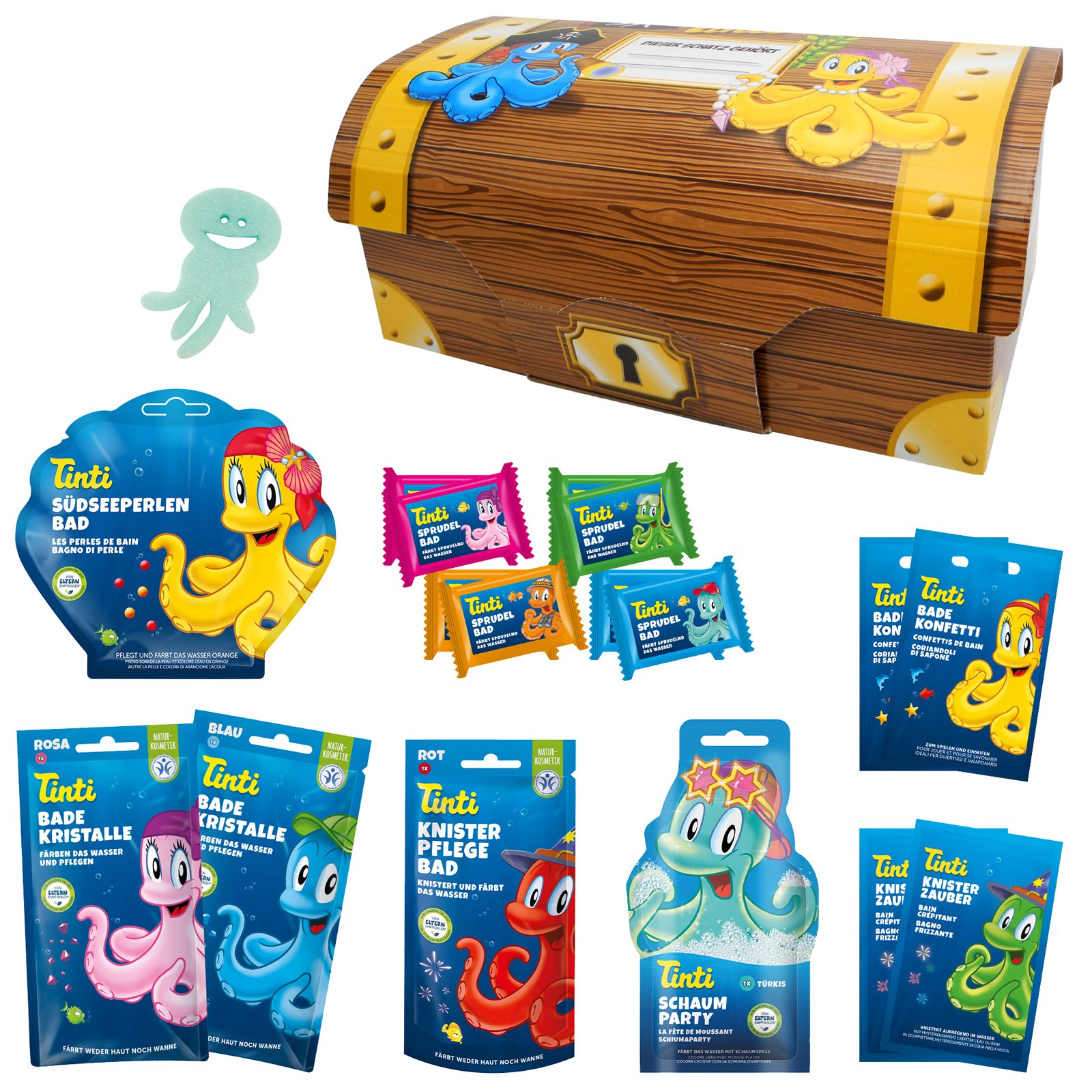 Tinti - Treasure chest - 18 parts (370518)