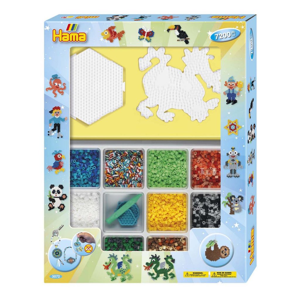 Hama - Midi Giftset 7200 beads - Blue (383072)