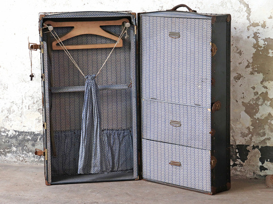 Vintage Wardrobe Trunk