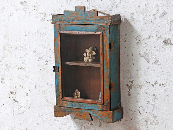 Blue Shabby Chic Cabinet Blue