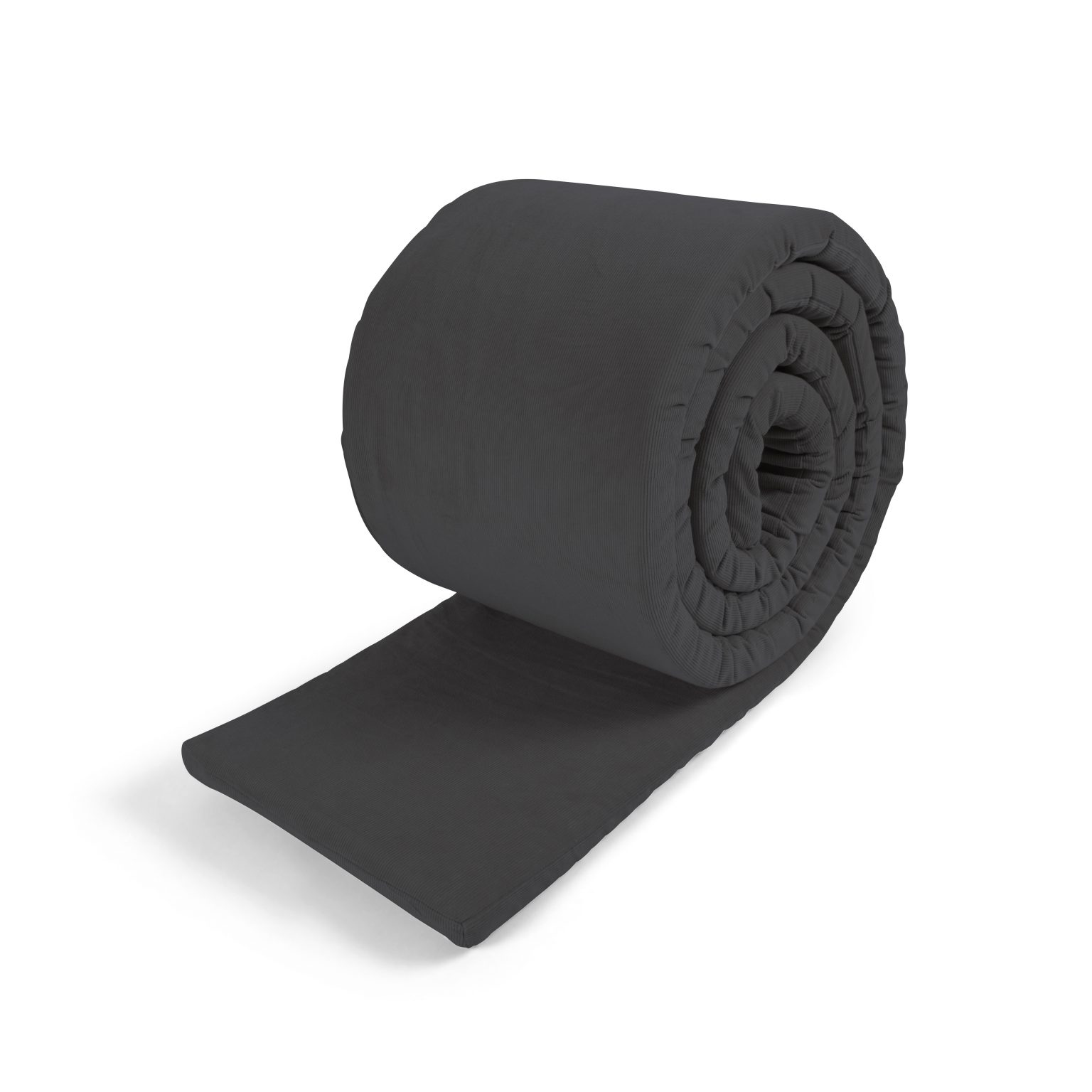 Filibabba - Bed bumper - GOTS Organic - Corduroy Stone grey
