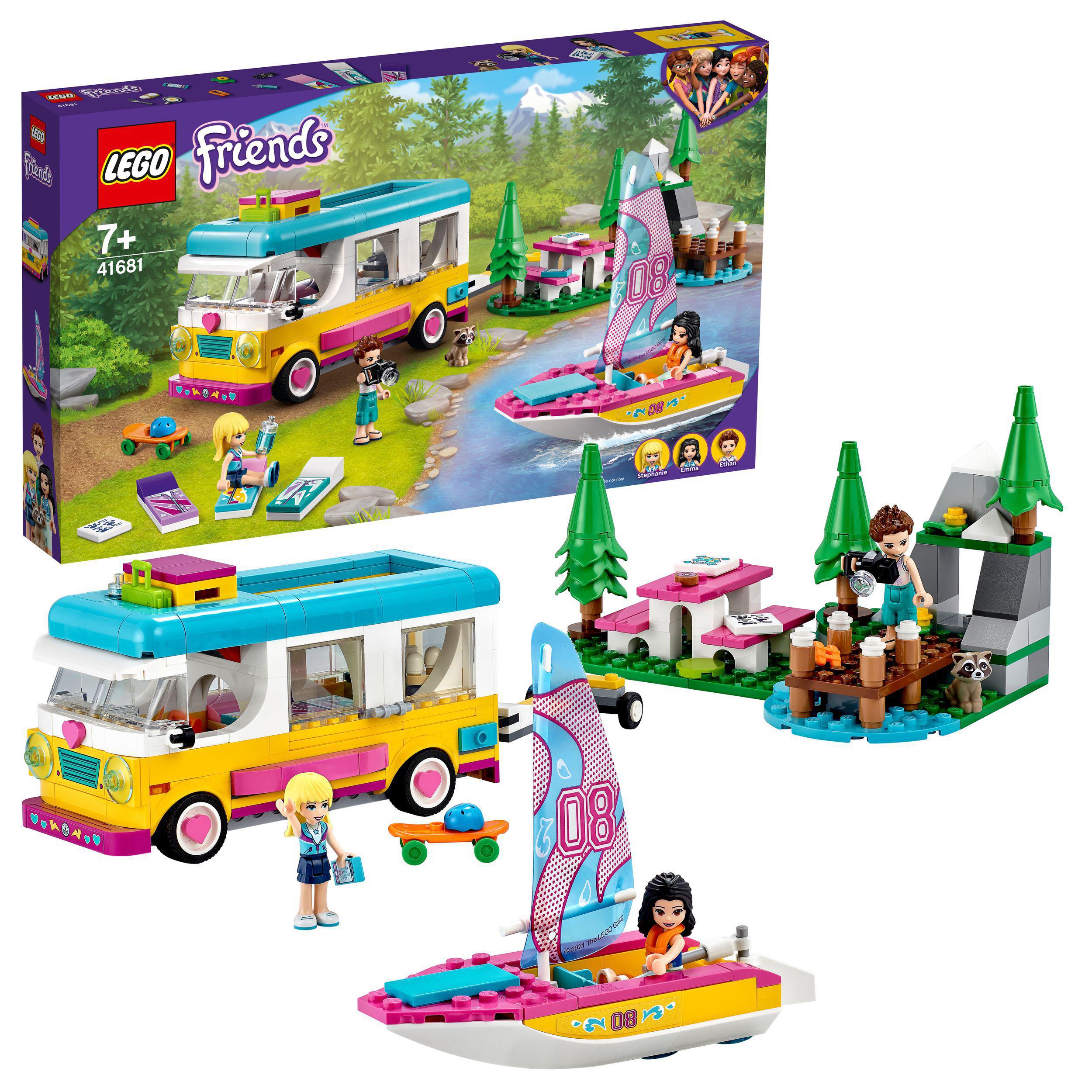 LEGO Friends - Forest Camper Van and Sailboat (41681)