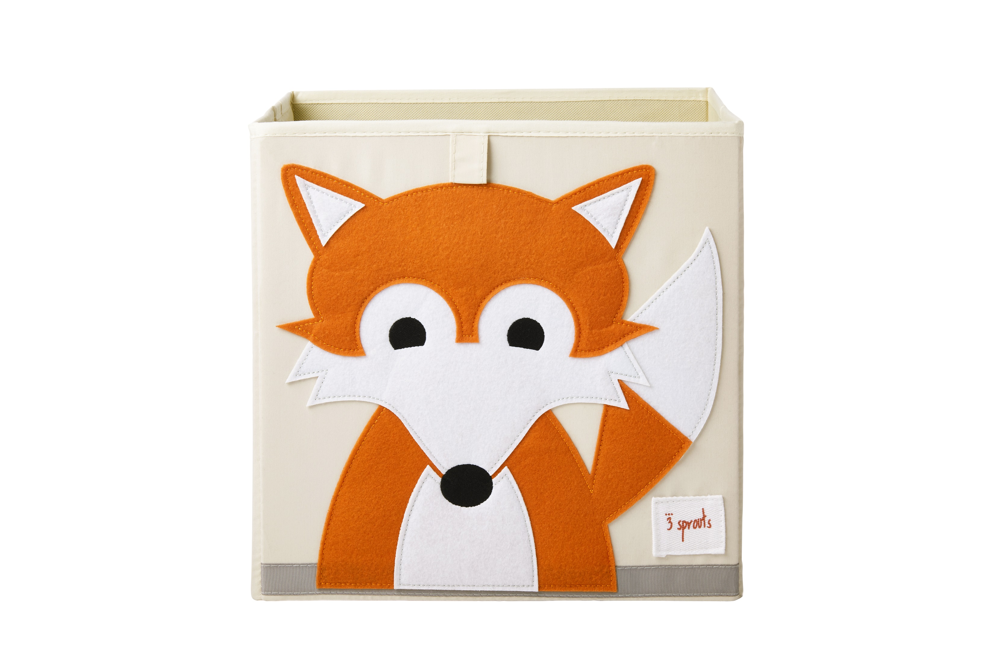 3 Sprouts - Storage Box - Orange Fox