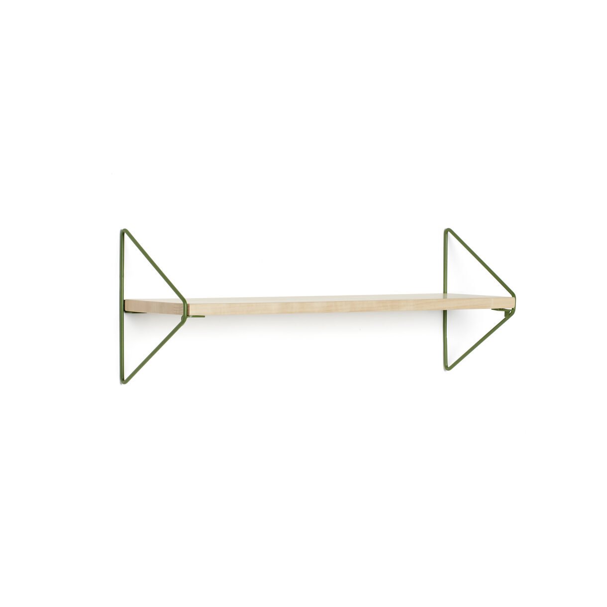 Kids Concept - Wall shelf metal/wood green (1000441)