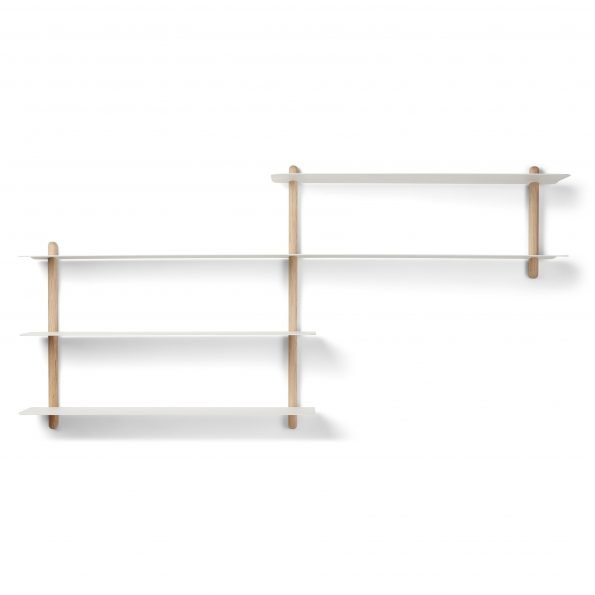 Gejst - Nivo Shelve B - White Oak/White (20111)