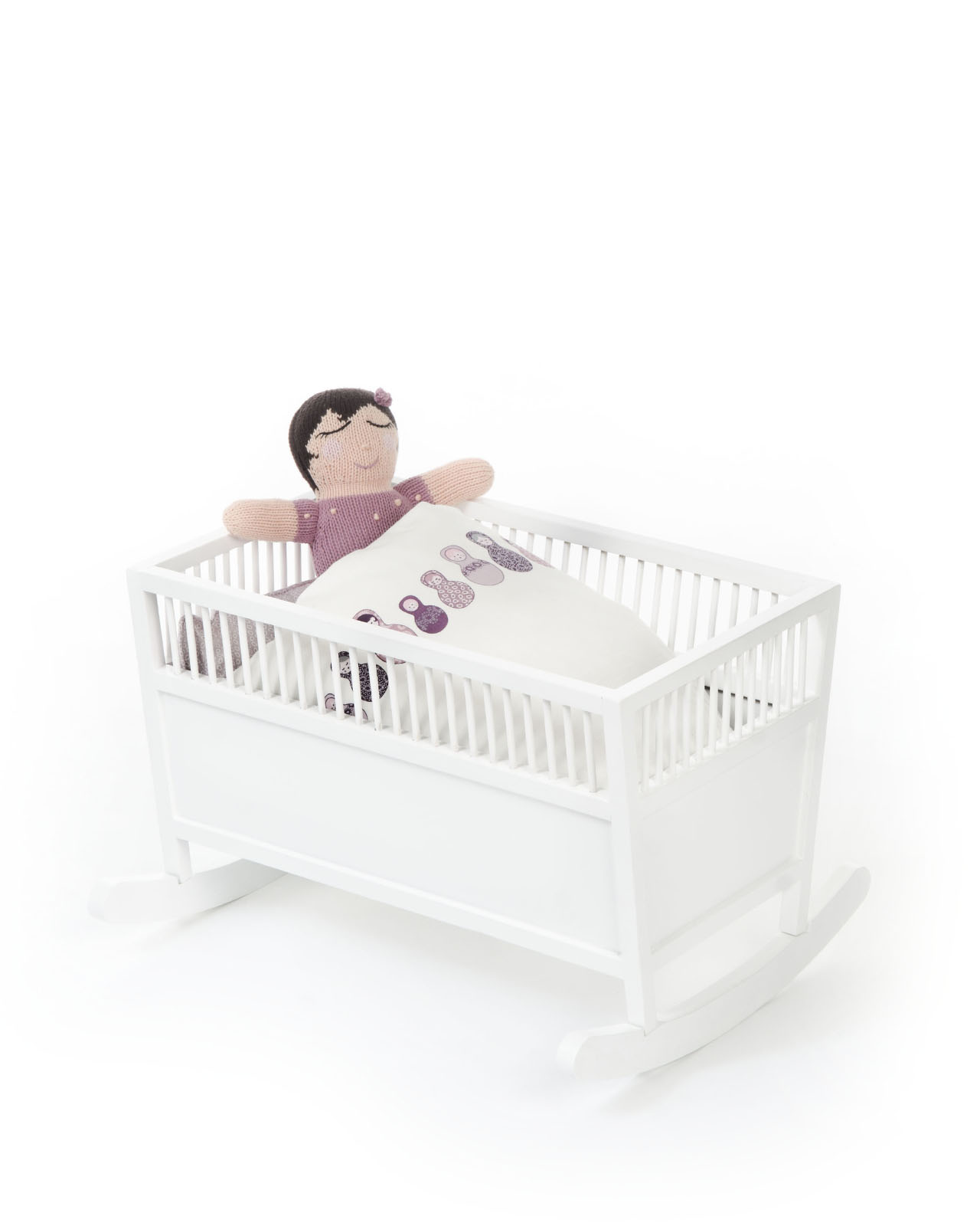 Smallstuff - Cradle, Rosaline - White (51002-02)