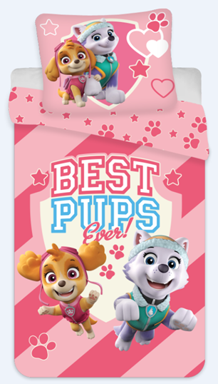 Bed Linen - Adult Size 140x200 cm - Paw Patrol (1029055)