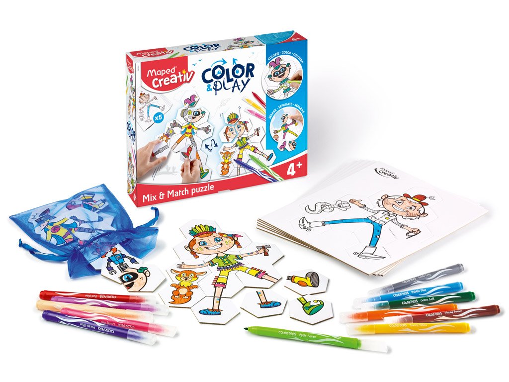 Maped - Creativ - Color & Play Mix & Match (907001)
