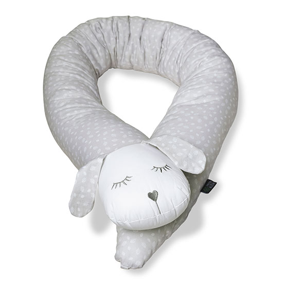 Vinter & Bloom - Nordic Leaf Bumper Buddy - Calm Grey
