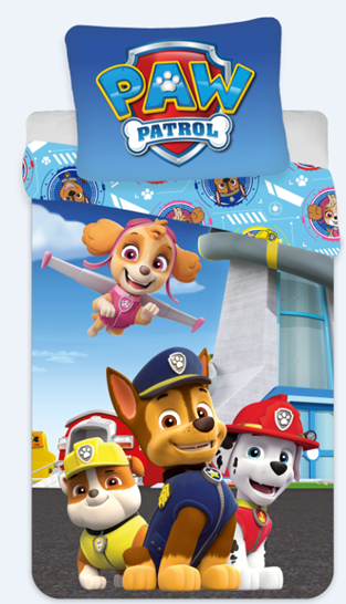 Bed Linen - Adult Size 140x200 cm - Paw Patrol (1029052)