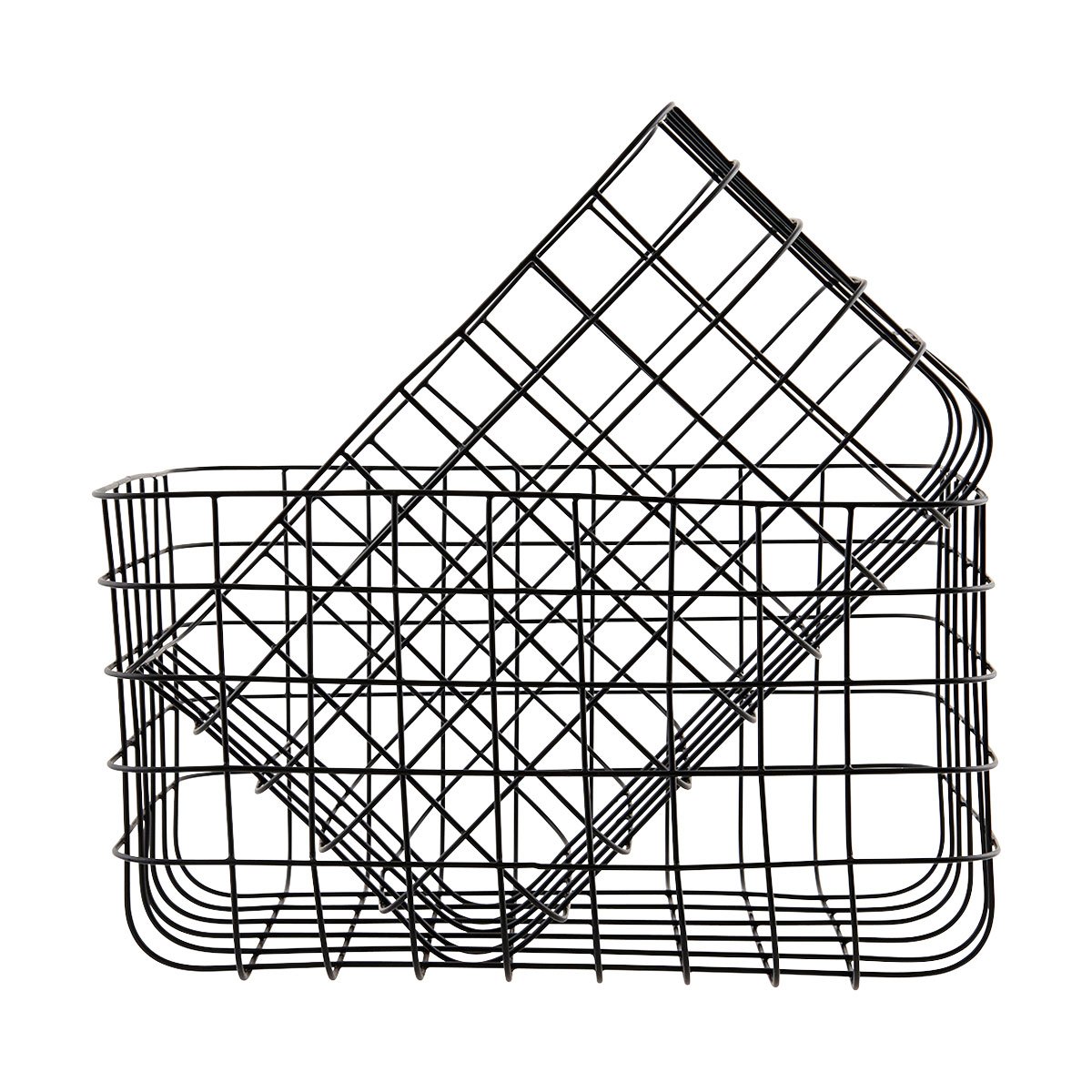 House Doctor - Simply Baskets -Black (SP0380)