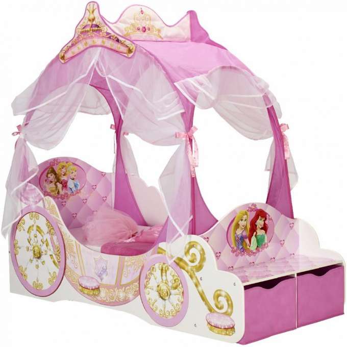 Disney Princess - Carriage Toddler Bed with Storage (452DYR01EM)