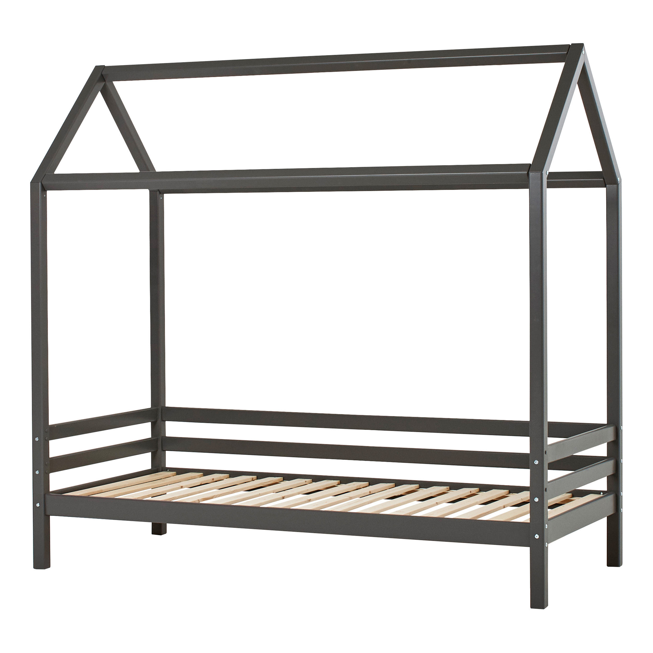Hoppekids - BASIC House bed 90 x 200 cm - Smoked Pearl