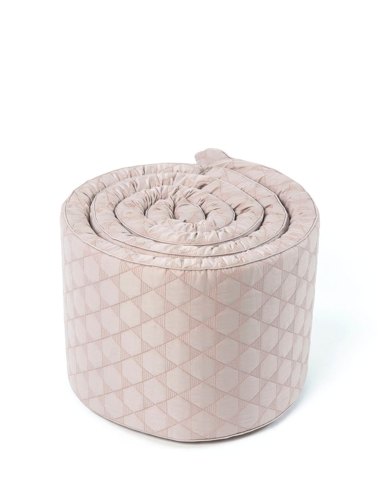 Smallstuff - Quilted Bumper - Cold Rose