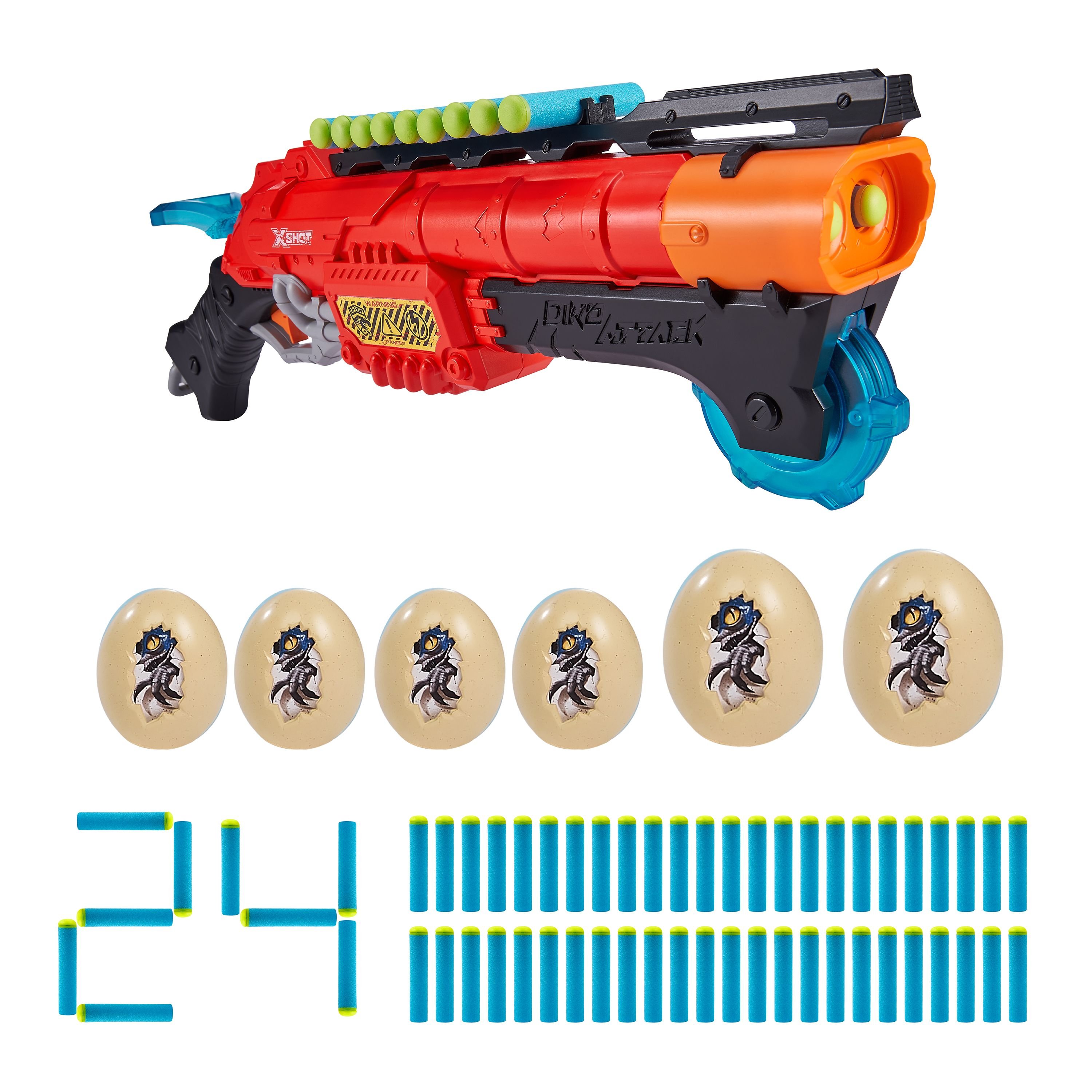 X-Shot - Dino Attack Claw Hunter Foam Dart Blaster (20153)