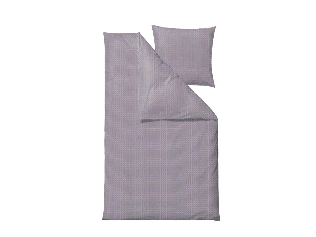 Södahl - Edge Bedding 140 x 220 cm - Dark Lavender (727454)