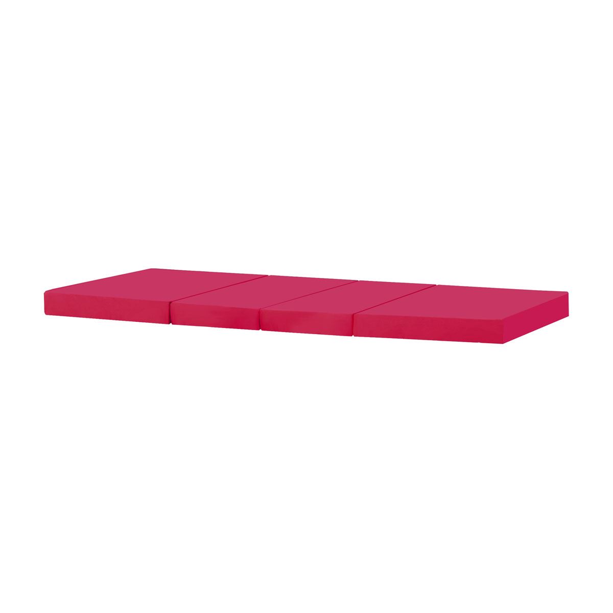 Hoppekids - 4-split Mattress for BASIC JUMBO bed - Pink