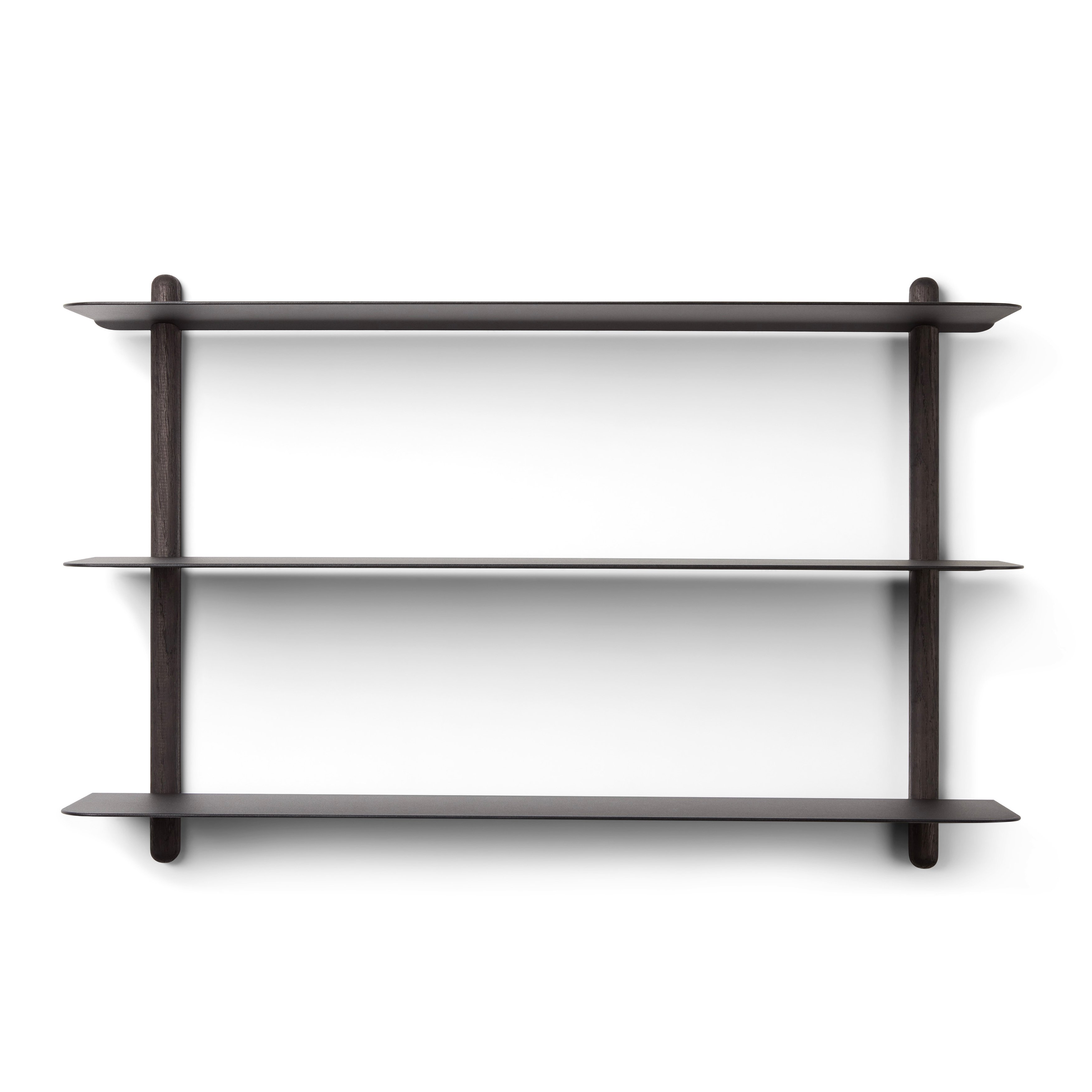 Gejst - Nivo Shelve A - Black Ash/Black (20100)