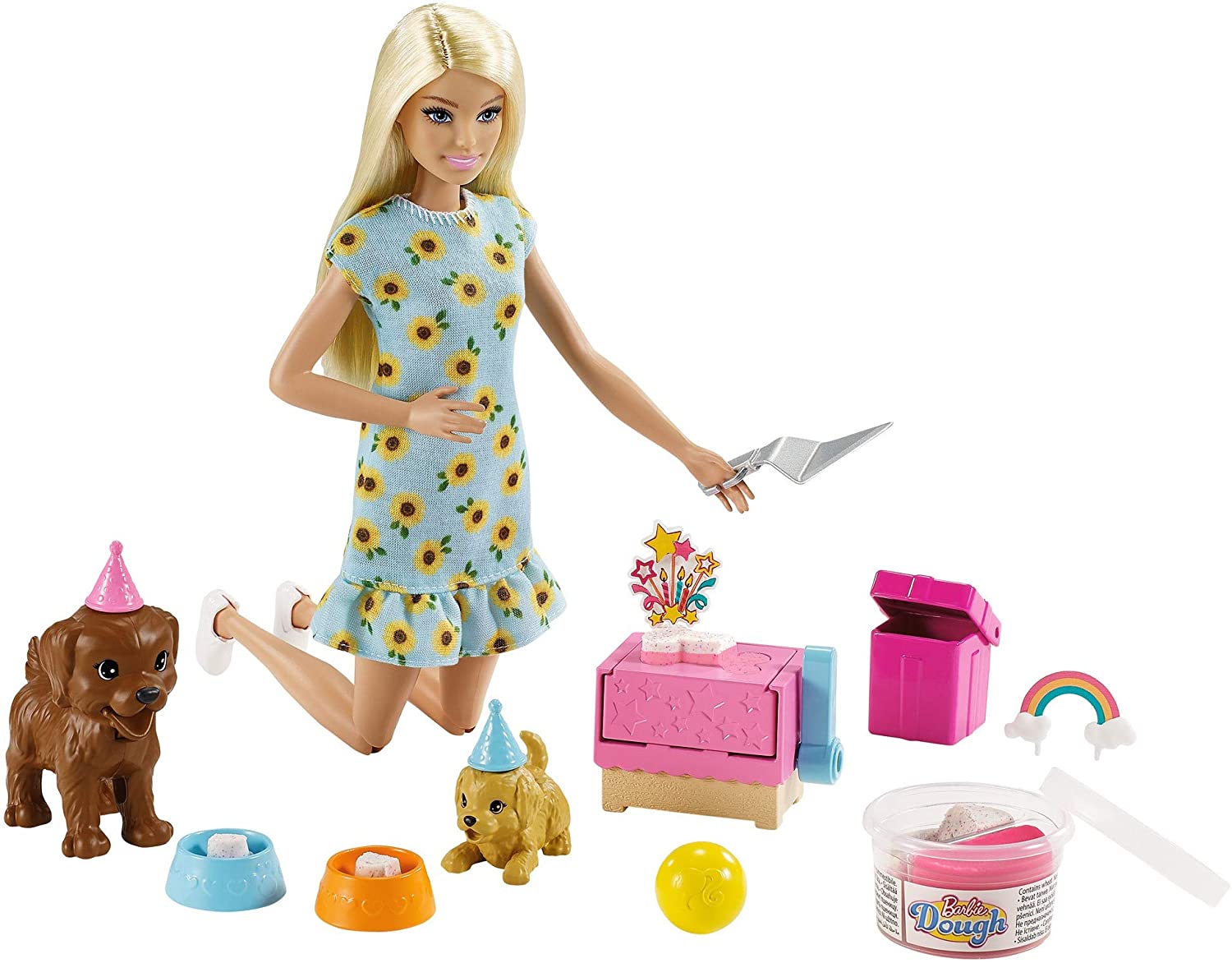 Barbie - Puppy Party - Blonde (GXV75)
