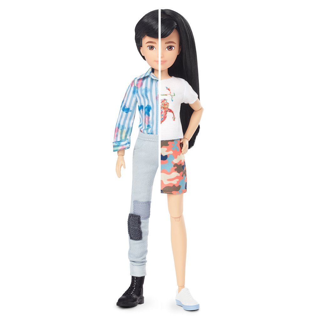 Creatable World - Deluxe Character Doll - Black Braided Hair (GGG54)