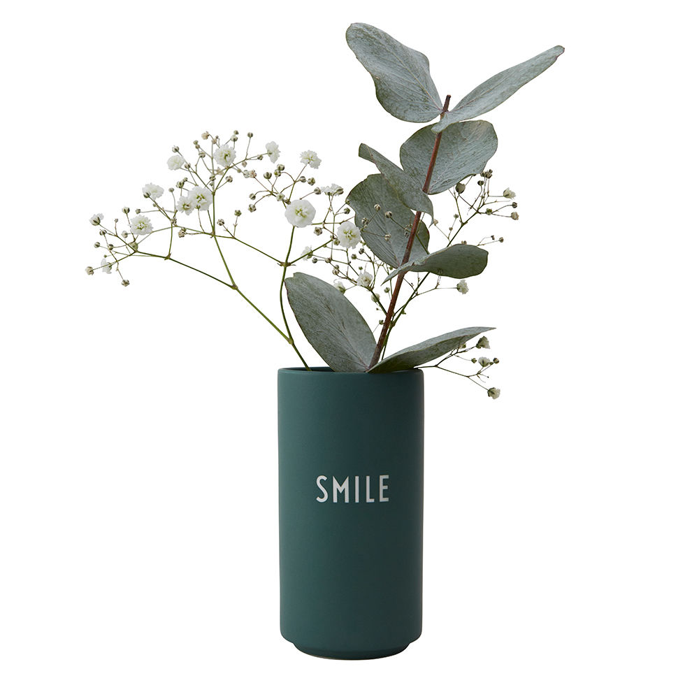 ​Design Letters - Favoritvase Smile - Green (10101005DGSMILE)