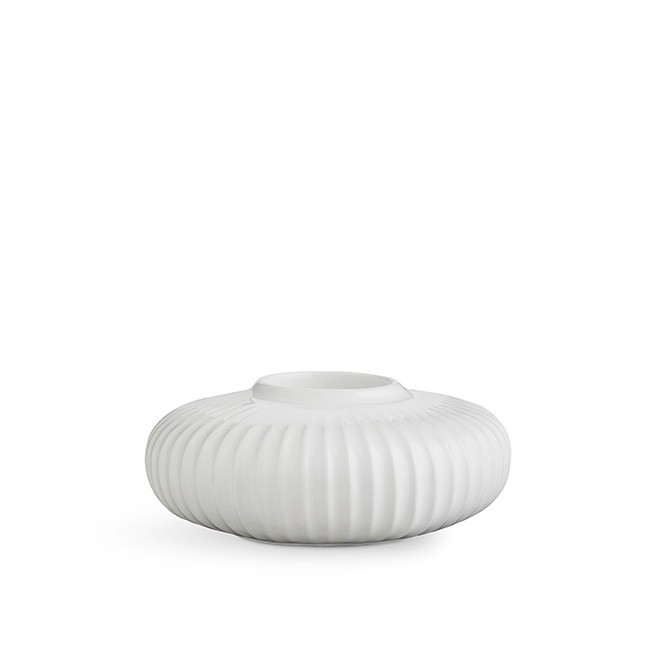Kähler - Hammershøi Candlestick Small - White (692350)
