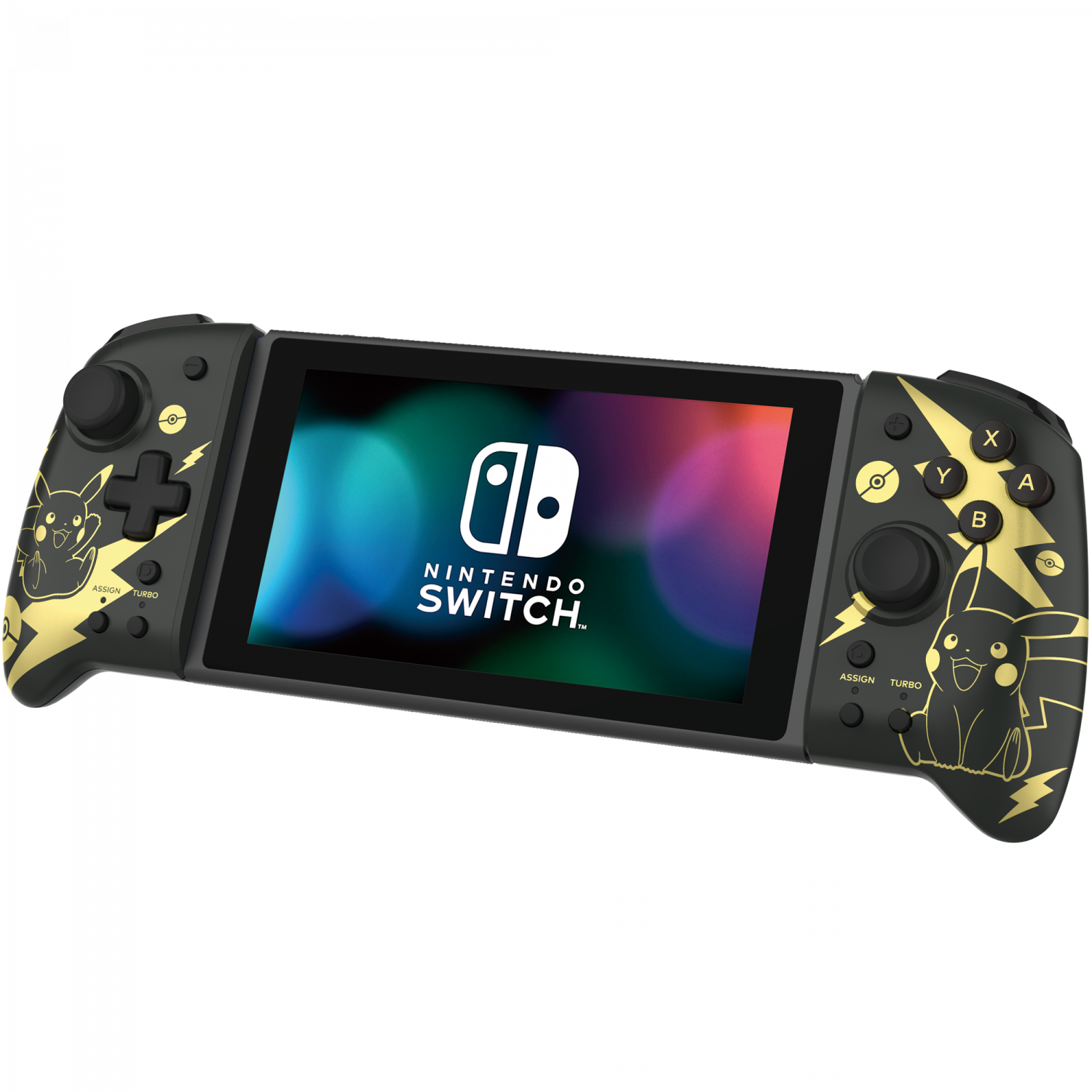 Hori Nintendo Switch Split Pad Pro (Pikachu Black Gold Edition)