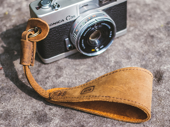 Leather Camera Wrist Strap