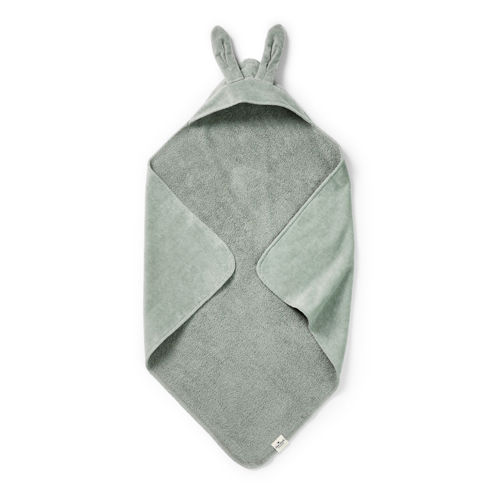 Elodie Details - Hooded Bath Towel - Mineral Green