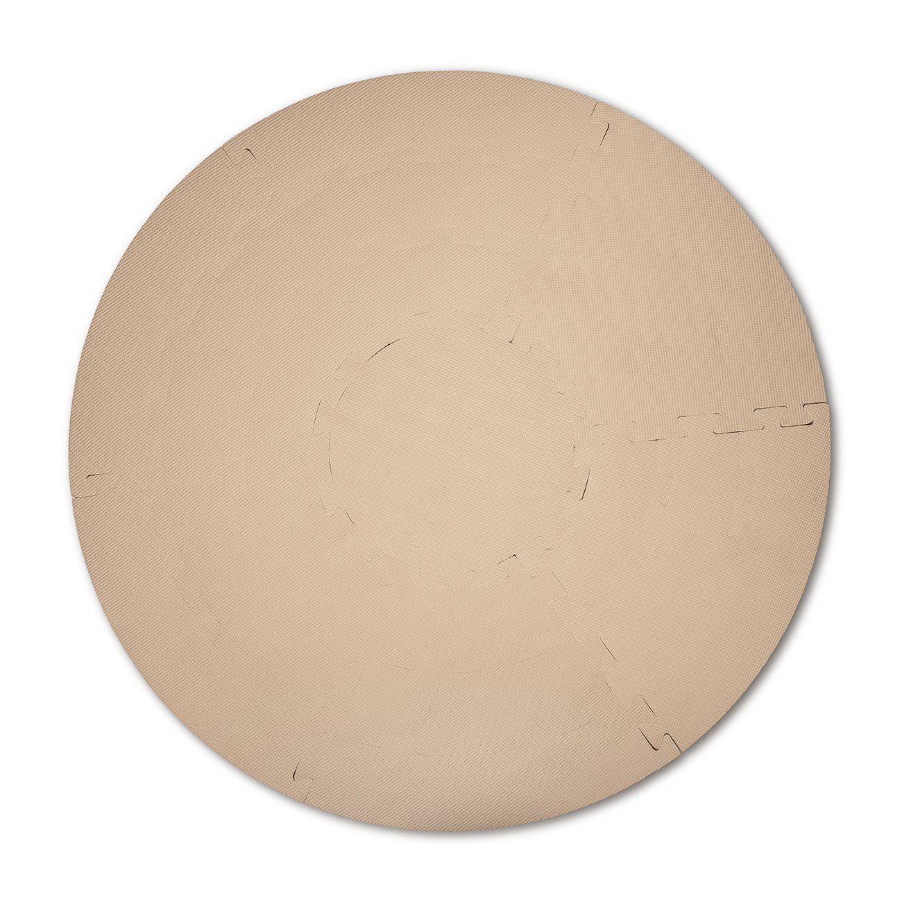 ​That's Mine - Foam Play Mat Cirkel - Soft Beige (PM2109)
