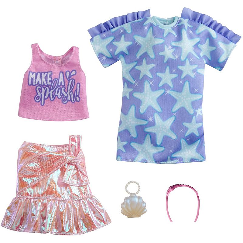 Barbie - Fashion 2-Pakke - Star-Print Dress (GRC88)
