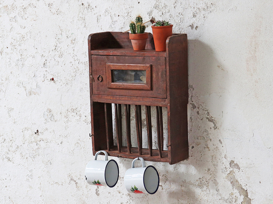 Small Wall Cabinet Brown