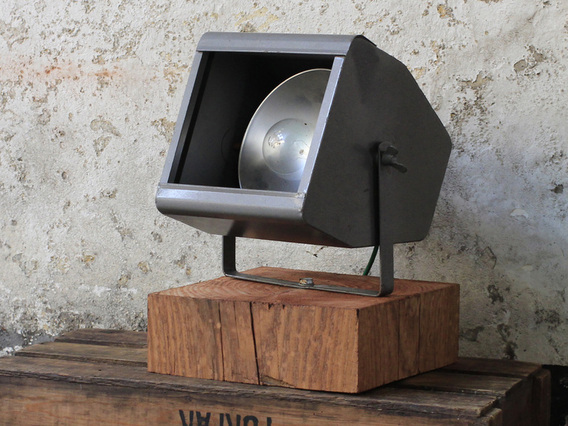 Upcycled Vintage Theatre Lamp By Strand Electric Medium