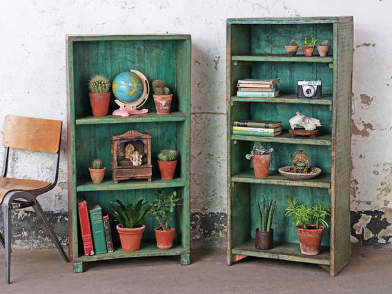 Shabby Chic Shelving Unit Large