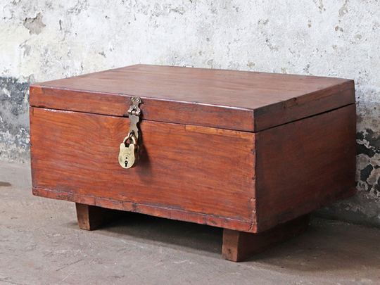Old Storage Chest Brown