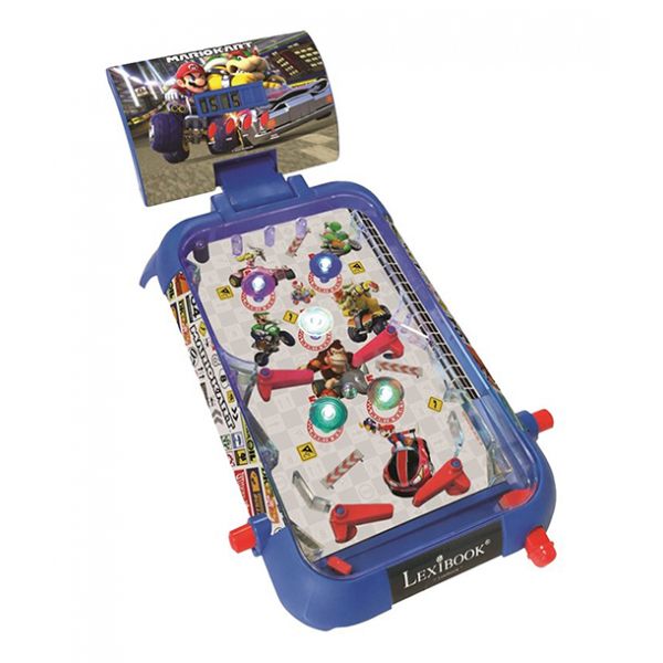 Lexibook - Mario Kart electronic pinball with lights and sounds (JG610NI)