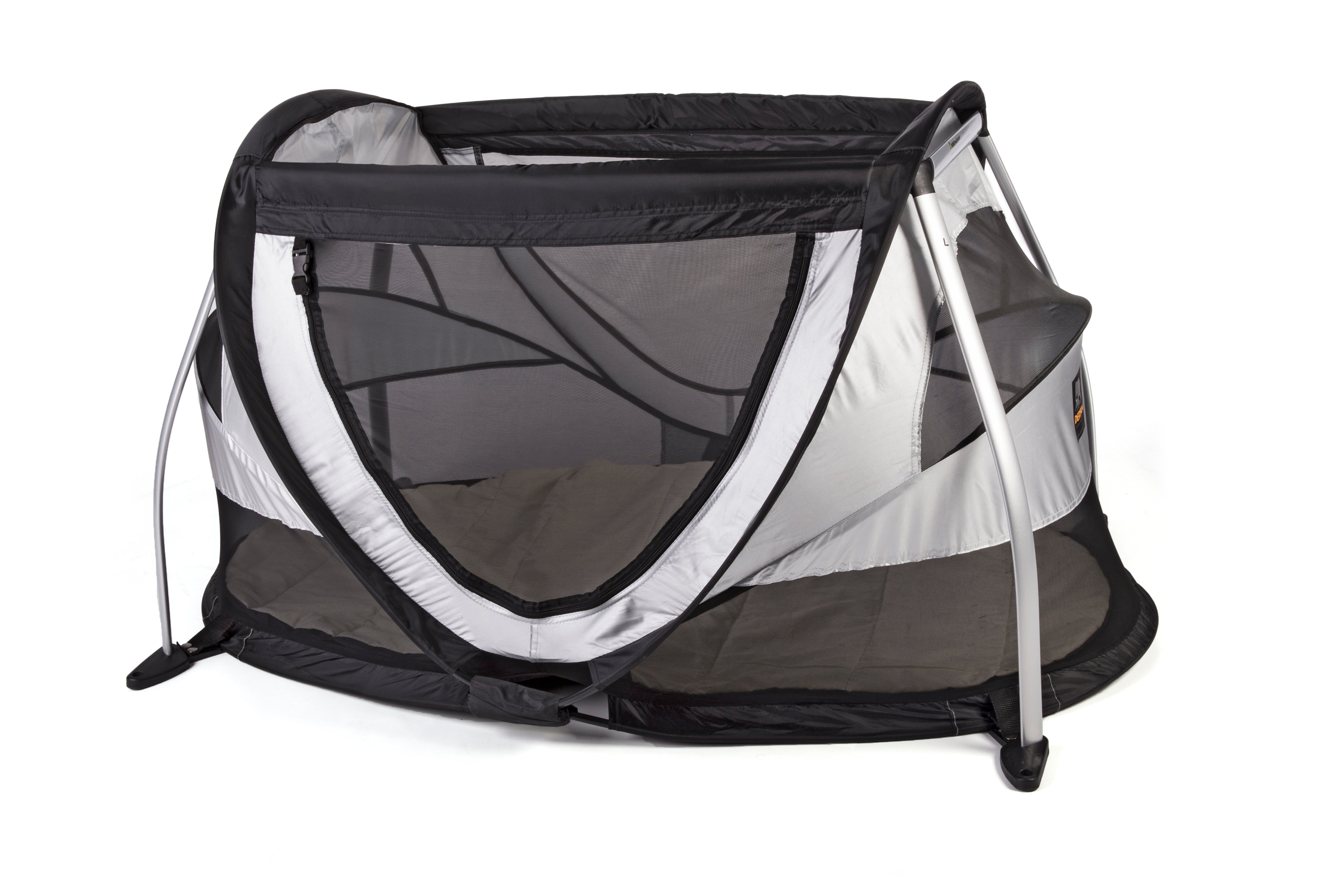 Deryan - Travel Cot Peuter Box - Silver