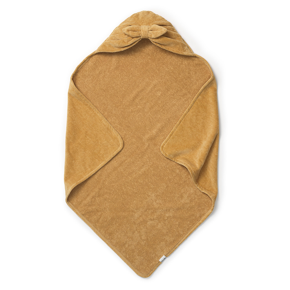 Elodie Details - Hooded BathTowel - Gold Bow