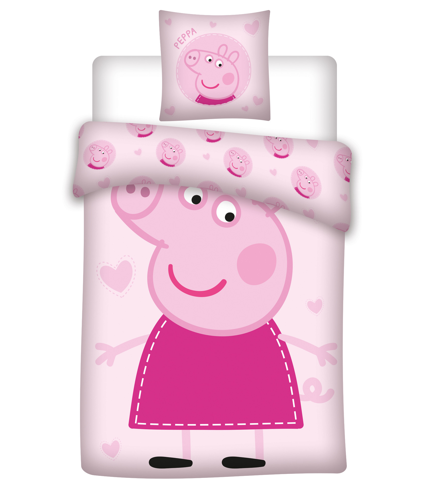Bed Linen - Adult Size 140 x 200 cm - Peppa Pig (1000391)