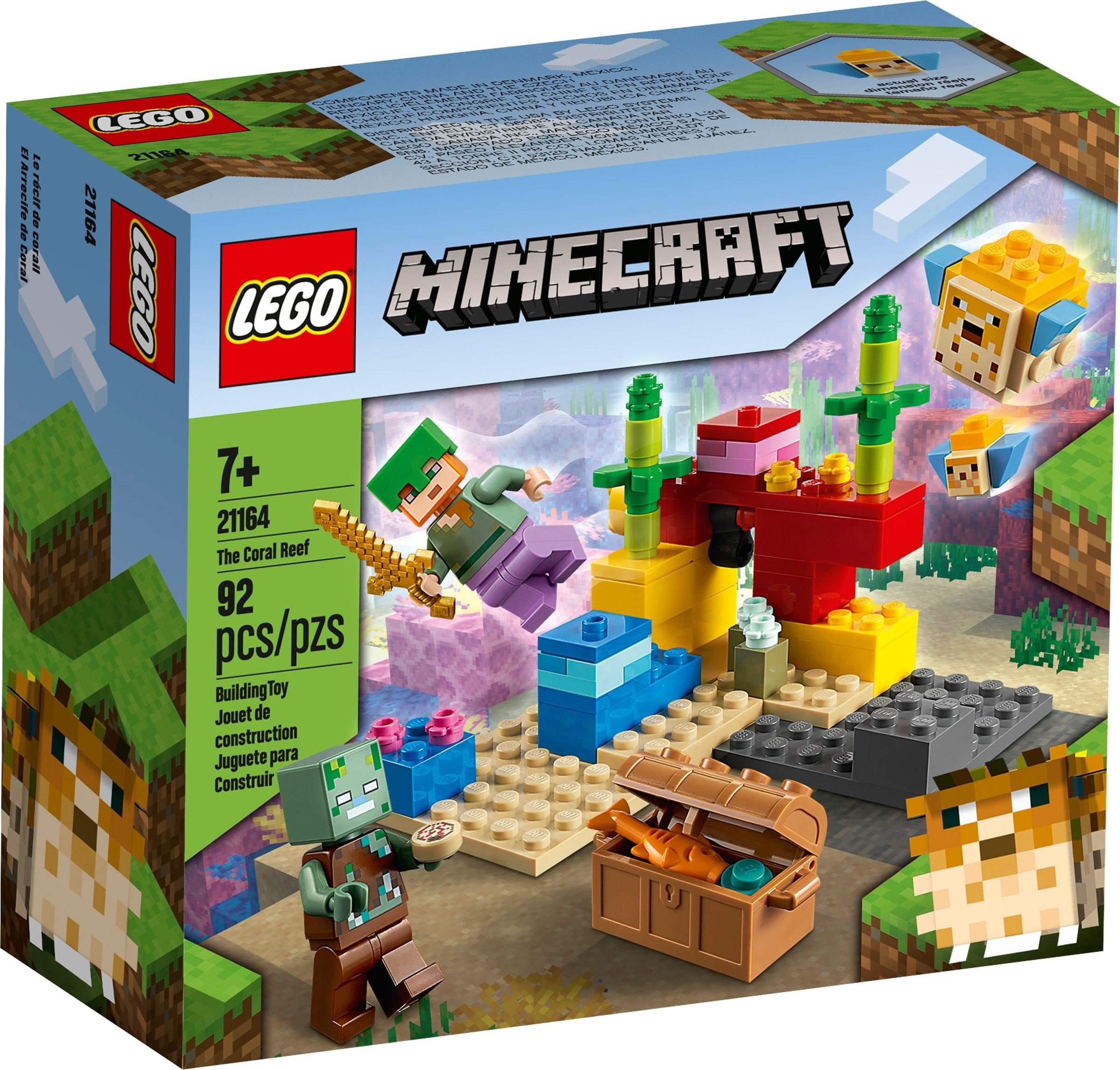 LEGO Minecraft - The Coral Reef (21164)