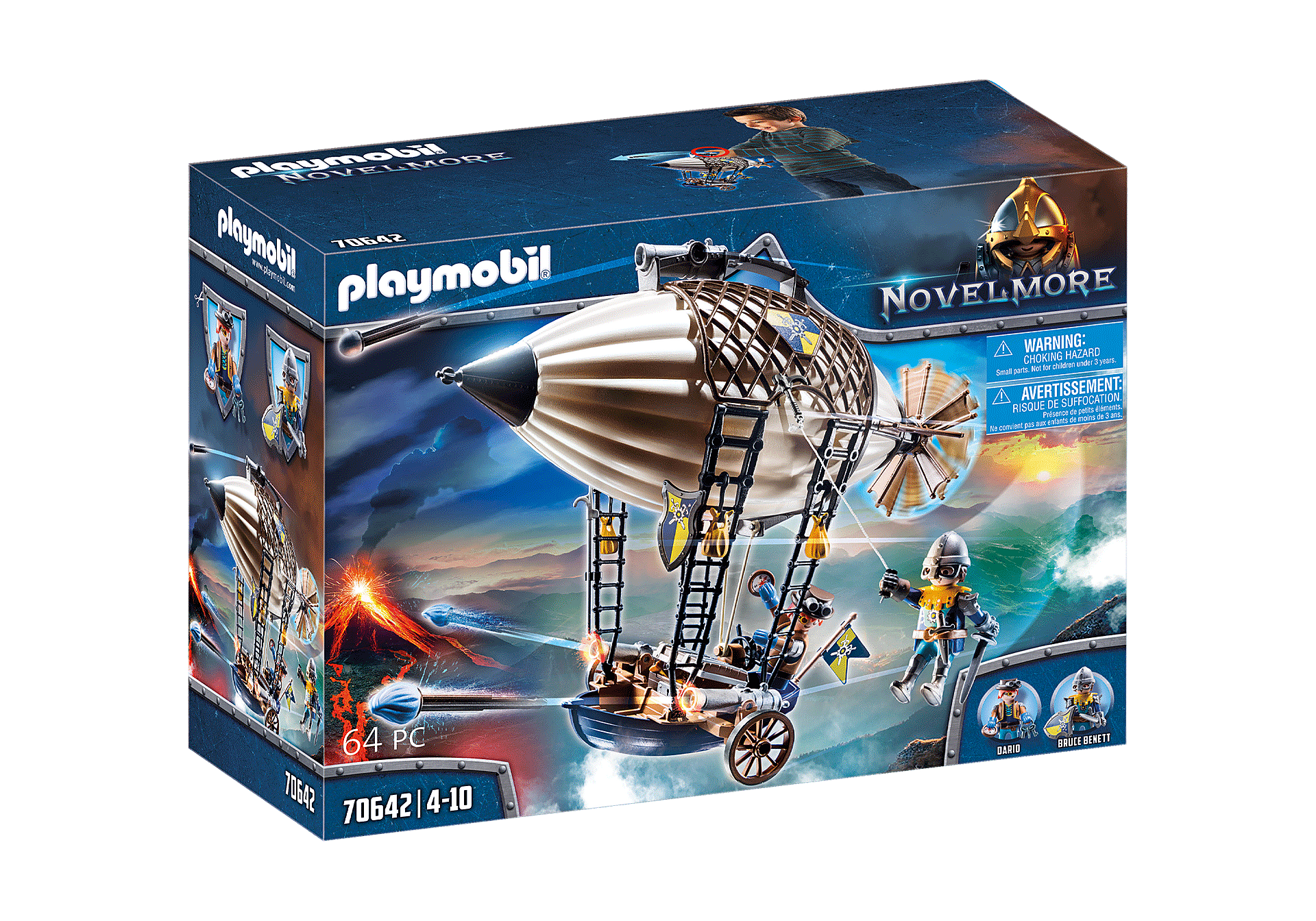 Playmobil - Novelmore - Darios zeppelin (70642)