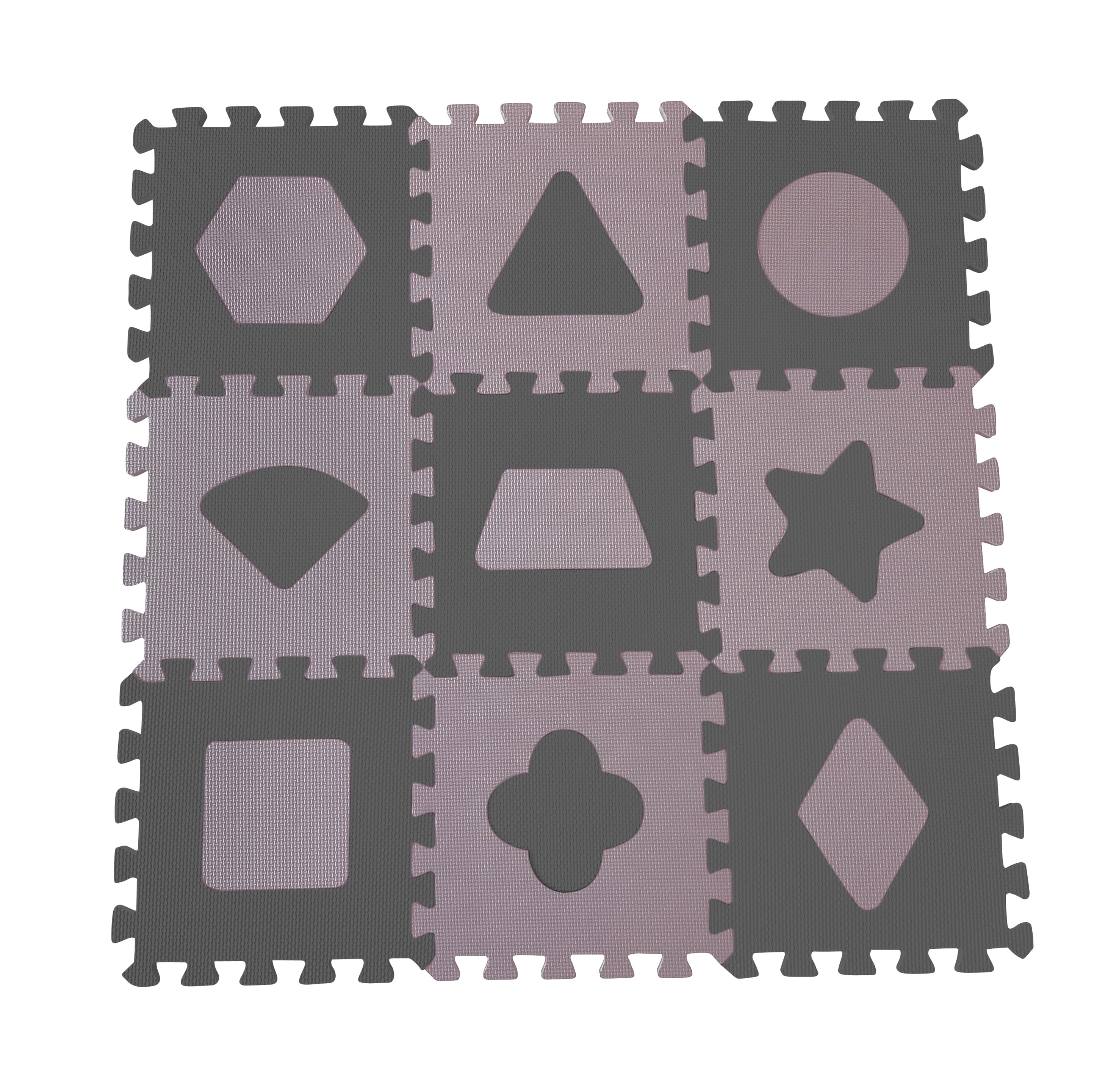 Baby Dan - Playmat Geometric Shapes - Rose